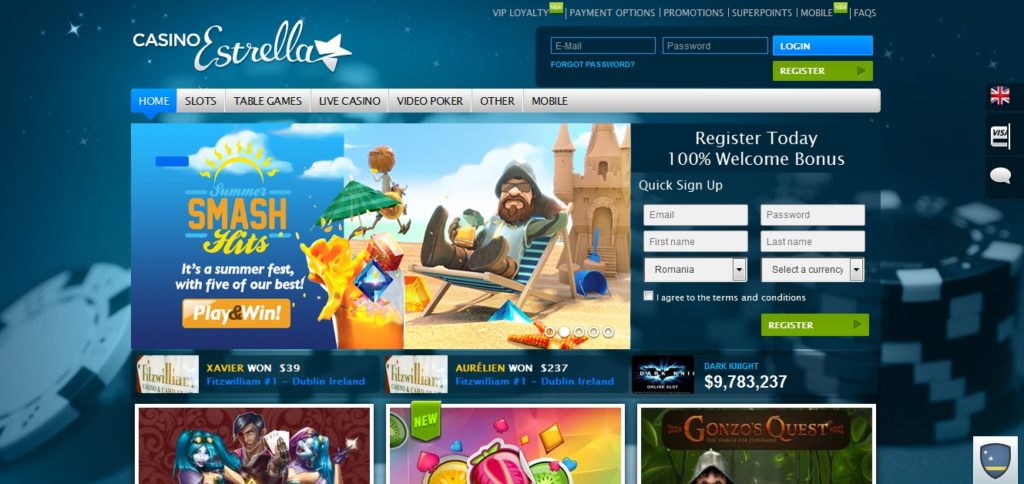 Casino Estrella Screenshot